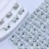 Jia Xiaoya K9 Piscante 8*10 Octogonal Flor de Gelo Cortado Fundo Pontiagudo Translúcido Clareador Luxo Leve Alto Padrão Acessórios Usáveis para Nail Art