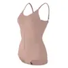 Body Moldeador Popular Transfronterizo Temu con Soporte para el Pecho, Control de Abdomen, Levantamiento de Glúteos, Cierre de Doble Fila de Ganchos y Ojos, y Diseño de Entrepierna Abierta