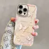 Mariposa de Cristal es Adecuado para Apple 17Promax Personalizado 16 Nuevo 15 Funda para Teléfono Móvil Iphone13 Galvanizado 11 Creativo