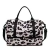 Bolsa de Viaje Rayada de Gran Capacidad para Llevar en la Mano Se Puede Enganchar a la Maleta Ligera para Mujer para Viajes de Negocios Bolsa Portátil para Guardar Equipaje