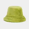 Ins Sombrero de Peluche Estilo Japonés Artístico Retro Simple Sombrero de Pescador Otoño e Invierno Estilo Coreano Versátil Cálido Moda Sombrero Cubo