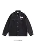 Chaqueta de mezclilla elegante transfronteriza para hombre, top casual vintage versátil de estilo americano streetwear moderno, corte holgado