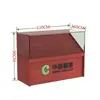 Gabinete de Cigarrillos de Madera Mostrador de Tienda de Conveniencia de Supermercado Gabinete de Cigarrillos de Cantina Gabinete de Cigarrillos Deslizante de Vidrio Combinación de Caja Registradora