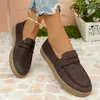 Comercio Electrónico Transfronterizo Tallas Grandes Nuevo Estilo de Gama Alta Zapatos de Mujer Modernos Cuatro Estaciones Nuevo Estilo Mocasines Zapatos de Mujer Zapatos Planos