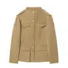 Moda Femenina Nueva Primavera 2026 para Comercio Exterior: Blazer Europeo y Americano Estilo Slim-Fit de un Botón con Detalle de Corbata