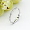 Aowei Luo Joyería de Acero Estilo Coreano Nuevo Patrón de Moda Anillo Individual para Mujer Anillo para Nudillo Plata Anillo de Cola Pequeño Mismo Estilo Venta Caliente