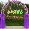 Arco de Flores de Seda Puerta de Flores Completa Puerta de Flores para Boda Evento de Celebración de Apertura de Tienda Nuevo Arco de Flores Soporte para Flores Accesorios de Flores para Boda