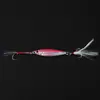 Wanya Shore Lanza Movimiento Lento Señuelo Cuchilla Señuelo Artificial Anzuelo Pesca Equipo Luya Placa de Hierro Señuelo Metálico Señuelo de Plomo 15G 5.2Cm Pluma