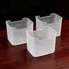 Caja de Almacenamiento para Refrigerador Puerta Lateral Universal para Alimentos, Verduras y Frutas Contenedor Organizador Caja de Almacenamiento para Jengibre y Ajo