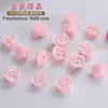 Flor miniatura de 11 mm, flor de arcilla blanda tridimensional linda, venta al por mayor, material para hacer pulseras con cordón DIY, tocados hechos a mano, accesorios