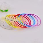 彩色大耳圈耳夹厂家批发隐形耳夹弹簧耳夹50MM金色夸张耳夹