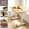 Escritorio de Computadora Móvil para Dormitorio Mesa de Noche Elevable Escritorio Sencillo para el Hogar Oficina Mesa Larga Mesa de Trabajo Escritorio para Estudiante