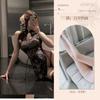 Ropa interior sexy divertida cheongsam de abstinencia para mujer pijama coqueto qqny amantes sexy productos de sabor divertido