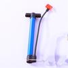 Bomba de bola portátil de alta presión para bicicleta, manual, pequeña, inflable, para coche eléctrico, bomba de tubo de acero, venta al por mayor