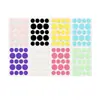 Venta al por mayor transfronteriza de fábrica 18 piezas Parche para espinillas sólido de color liso de hidrocoloide redondo Corrector Se puede aplicar maquillaje Parches para espinillas multicolores PE Se pueden personalizar