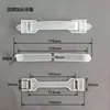 Vendas Diretas de Fábrica Caixa Colorida Alça Caixa de Papelão Alça Plástica Alça Fábrica de Embalagens Caixa de Papelão Alça Alça Alça Macia