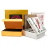 Caja Personalizada con Forma de Libro de Cosméticos, Set de Productos para el Cuidado de la Piel, Caja Magnética con Tapa Abatible, Caja para Té, Caja de Regalo con Estampado en Caliente