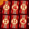 2027 Año del Cordero Sobre Rojo Creativo Brillo Mate Dibujo Animado Zodiaco Cien Yuan Mil Yuanes Sobre de Dinero de la Suerte para Año Nuevo