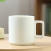 Taza de agua de pareja nórdica, taza de cerámica en blanco y negro mate, taza de café, taza de hotel, regalo publicitario, logotipo impreso