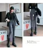 Jeans Crop Negros para Mujer Petite Otoño/Invierno 2026 Estilo Estudiante Adelgazantes y que Alargan la Figura Versión Coreana Pantalones Skinny de Lápiz Elásticos