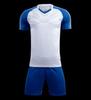 Uniforme de equipo de competición transpirable de secado rápido, ropa de fútbol estampada para niños y adultos, traje de entrenamiento de fútbol de manga corta, venta al por mayor rápida