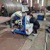 Máquina de Chanfrar, Máquina de Chanfrar de Chapa de Aço Multifuncional Automática de Viagem Dupla Face, Fresadora Elétrica Reversível de Borda Plana