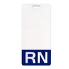 En stock Permiso de trabajo para enfermera RN americana Figura de bienvenida de plástico Tarjeta VIP de dibujos animados Tarjeta anti-exhibición transparente de PVC