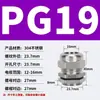 Prensaestopas a Prueba de Explosiones de Acero Inoxidable 304 M20 Sellado Abrazadera Conector de Alivio de Tensión Rosca de Tubo Cabeza