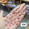 Accesorios de Arte para Uñas de Resina Serie de Juguetes de Comida Donut Accesorios para Uñas DIY Pendientes Funda para Teléfono Móvil Accesorios para Uñas Portátiles