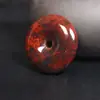 Colgante de hebilla de seguridad de piedra de sangre de pollo al por mayor de fábrica Colgante de anillo de jade de sangre de pollo Anillo Yuping rojo del año de nacimiento de la mujer