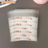 Bolsa Transparente Autoadhesiva de Cachorro de Dibujos Animados Lindo Estilo Coreano Simple Almacenamiento de Tarjetas Pequeñas Estuche Protector Bolsa para Clasificar Tarjetas Goo para Niña