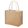 Em estoque bolsa de linho sem impressão personalizada pintada à mão faça você mesmo bolsa de costura de lona com padrão de grafite bolsa de juta portátil com logotipo
