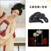 Peluca Hanfu Peinado Antiguo de Disco Completo Bolsa para el Cabello Versátil Estilo Perezoso para Principiantes Hecho al Estilo Song de Suela Suave