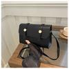 Bolsa Feminina 2024 Estilo Ocidental Internet Popular All-match Ins Niche Design Pequena Bolsa Quadrada Bolsa Mensageiro Nova Bolsa de Ombro Crossbody