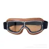 Gafas Kading gafas retro gafas de motocicleta gafas protectoras gafas Harley gafas T13 marco plateado