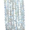 Concha de Mariposa Blanca de Mar Profundo Cuentas de Rodaja Redonda Irregular Accesorios de Joyería Hechos a Mano DIY Material Colgante Cadena de Cuerda para Teléfono Móvil
