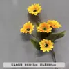 Flores de Casamento Amarelas Falsas Flores para Caminho de Palco Arranjo de Noivado Flores de Chão Decoração de Casa Enfeites de Flores Artificiais