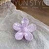 Pinza de Garra Dulce Linda de Flor Estilo Coreano Fijación de Cabello Parte Posterior de la Cabeza Clip Tiburón Sainting Moda Saliente Accesorios para el Cabello Combinables