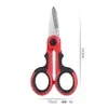 Cortador de Hilo de Pesca de Alta Potencia de Acero Inoxidable Personalizado, Tijeras de Pesca, Cortador de Cables y Alambres, Herramienta Exterior para Lámina de Hierro, Multifuncional
