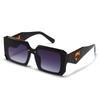 16WS comercio exterior transfronterizo nuevo moderno retro cuadrado parte superior plana gafas de sol viento INS tendencia shooting callejero gafas de sol de playa