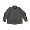 Wanlegetu Estilo Japonês Retrô Marca Tendência Camisa Xadrez Masculina Solta Casual Versátil Manga Longa Camisa Xadrez S2569