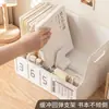 Suporte de livro multifuncional para colocar livros na mesa, porta-livros de mesa, cronômetro regressivo, porta-canetas para autodisciplina, armazenamento de livros e ferramenta de fixação de livros