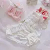 Calzones Lindos y Cómodos para Mujer con Estampado Floral, Seda de Leche, Diseño de Hoja de Loto, Adecuados para Estudiantes, con Refuerzo de Algodón Puro