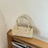 Nova Bolsa de Mão de Alto Estilo Simples e Única para Mulheres da Primavera de 2026, Moda de Nicho Bolsa de Ombro e Transversal com Bolinhas