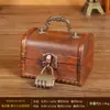 Venta al por mayor de fábrica, caja de madera de almacenamiento retro, caja de almacenamiento de joyas de madera antigua, embalaje de regalo de joyería, caja de madera pequeña