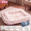 Cojín para mascotas de otoño e invierno, alfombrilla impermeable y a prueba de humedad para perros, cama para perros, alfombrilla para gatos totalmente extraíble y lavable, adecuada para todas las estaciones