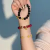 2026 Novo Estilo Chinês Fique Rico Rápido Pulseira Par de Ano do Zodíaco Presente para Mulheres Ano Novo Boa Sorte Pulseira Fique Rico Rápido