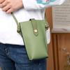 Bolso para Teléfono Móvil de Mujer, Mini Bolso Pequeño Cruzado de Hombro Único a la Moda, Bolso Pequeño Sencillo y Ligero para Compras de Mujer al por Mayor