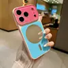 Bloqueio de Cor Dopamina Espelho Magnético Aplicável para Capa de Celular Apple 17promax iPhone18pro Cobertura Total 16/15