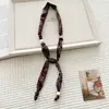 Cinta de Cuentas de Madera y Perlas con Patrón Paisley Vintage Estilo Francés, Diadema Multifuncional, Lazo para Bolsa y Bufanda Accesorios para el Cuello